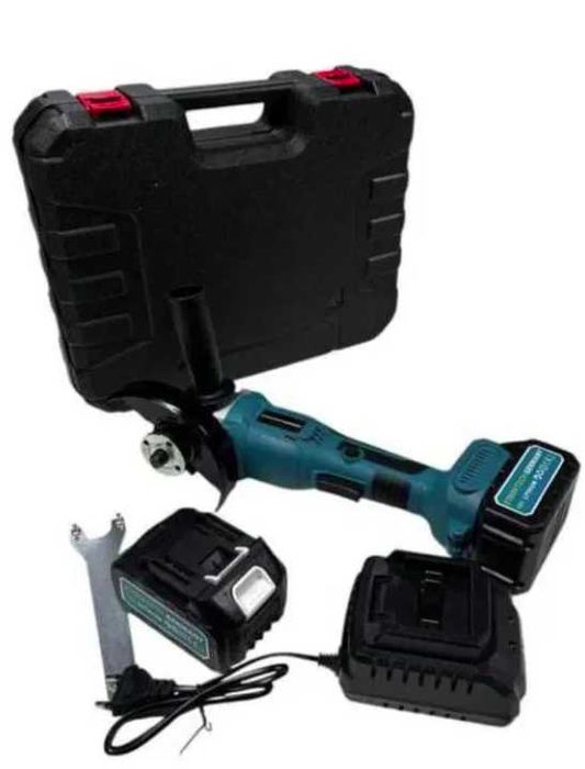 Polizor Unghiular Flex 2 Acumulatori 48V 5.0Ah Leihmann