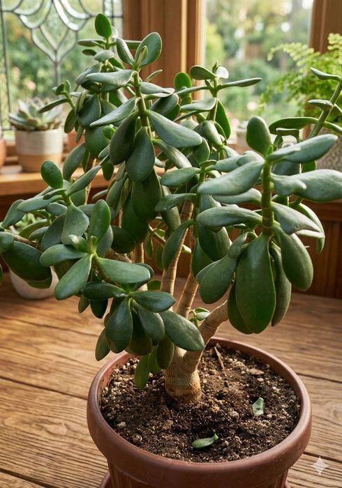 Крассула ( денежное дерево)