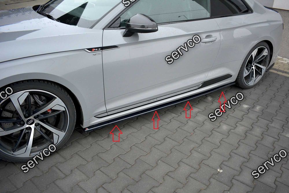 Pachet Body kit tuning Audi A5 RS5 Coupe Mk2 F5 2017-2019 v10 - Maxton
