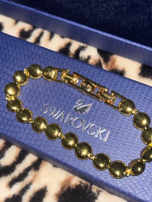 Bratara Swarovski Angelic, Aurie - nouă, în cutie