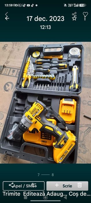 Trusa  autofiletanta  Dewalt