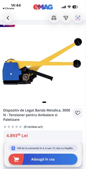 dispozitiv manual tensionare legare BO-51