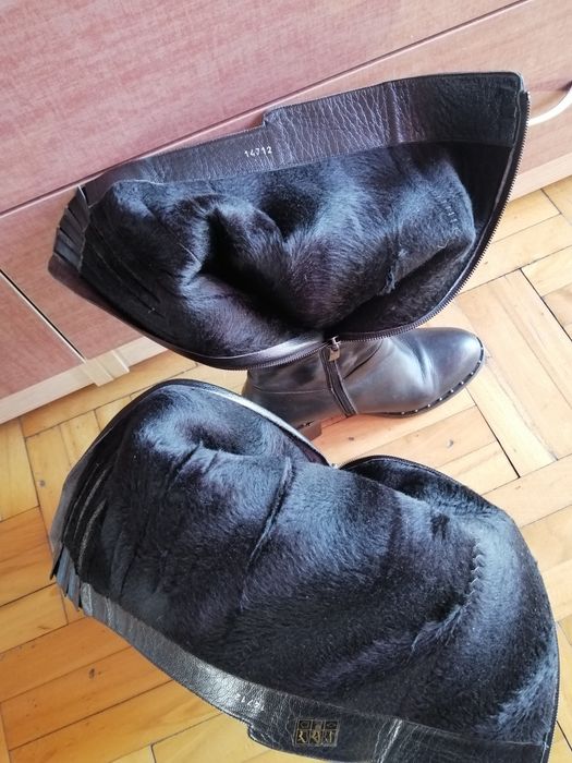 Дамски дълги ботуши