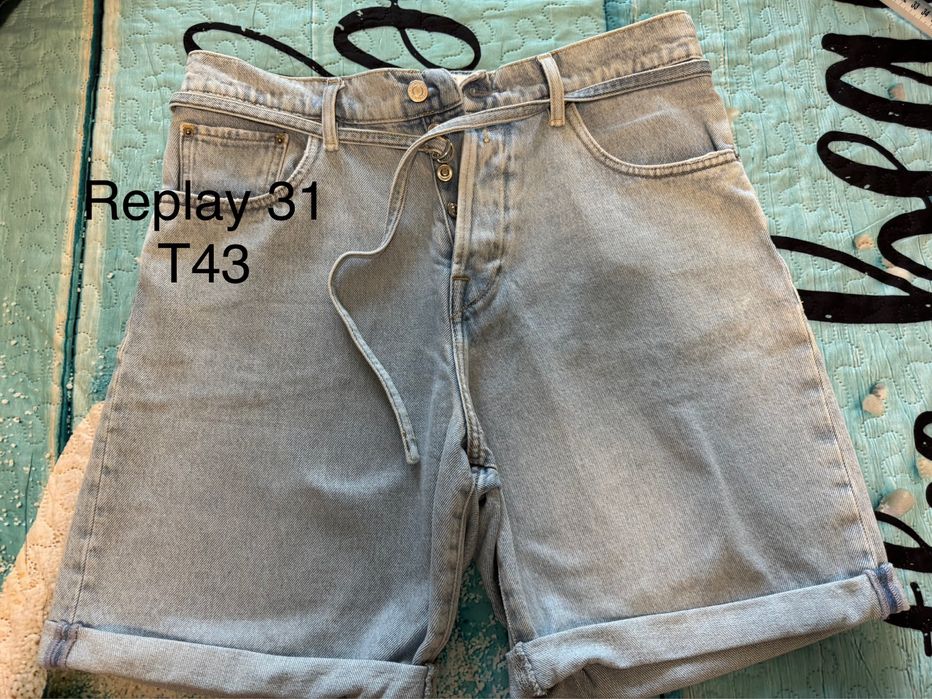 Къси дънки на Replay,G-Star,Pull&bear Л/ХЛ