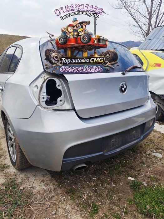 Bara spate M Pachet Bmw Seria 1 E87 Gri titan silber metalic 354 spoiler spate