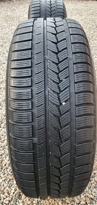 Jante aliaj originale audi pe 16. 5x112. Cu cauciucuri de iarna.