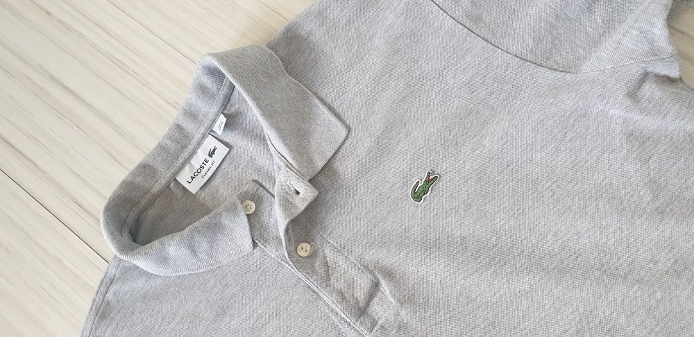 Lacoste Classic Fit Pique Cotton / 6 - XL ОРИГИНАЛ! Мъжка Тениска!
