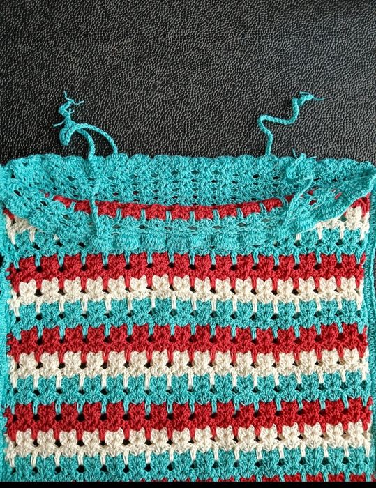 Husă pernă croșetată