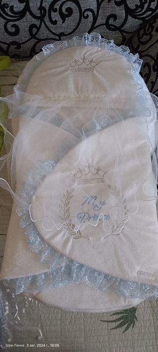 Конверт на выписку мальчика Турция