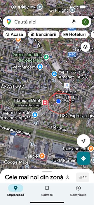 Închiriez spațiu comercial la bulevardul principal