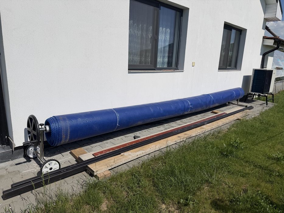 Prelată solară pentru Piscina cu derulator 10x5m