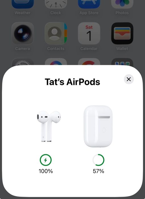 Apple airpods 2nd gen с кутия