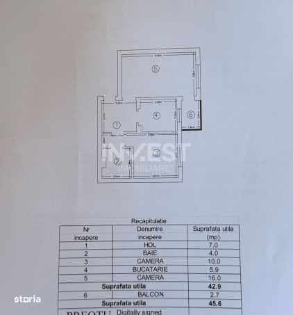Apartament 2 camere, decomandat, zona Canta - Scoala Elena Cuza, Iasi