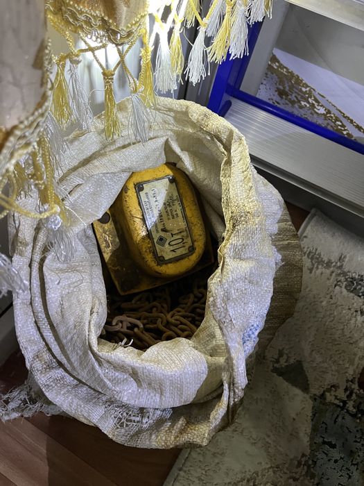 Ручной цепной таль 1 тонна