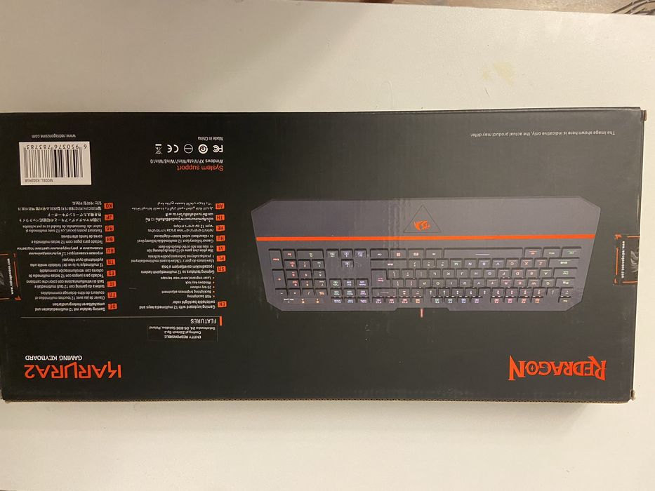 Tastatura gaming Redragon Karuka K502 RGB