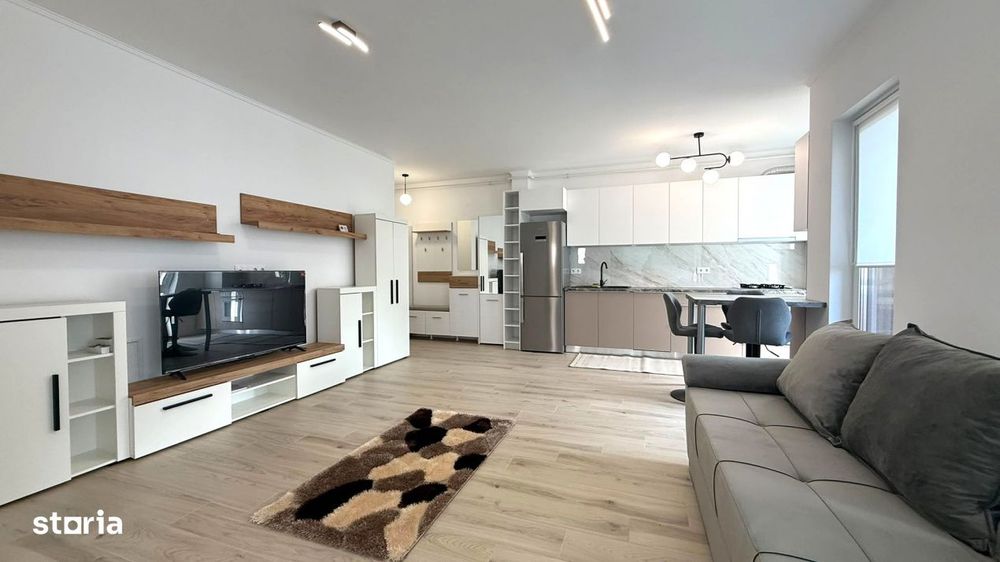 Apartament modern cu 2 camere, Floresti, PRIMA INCHIRIERE, 2 parcari,