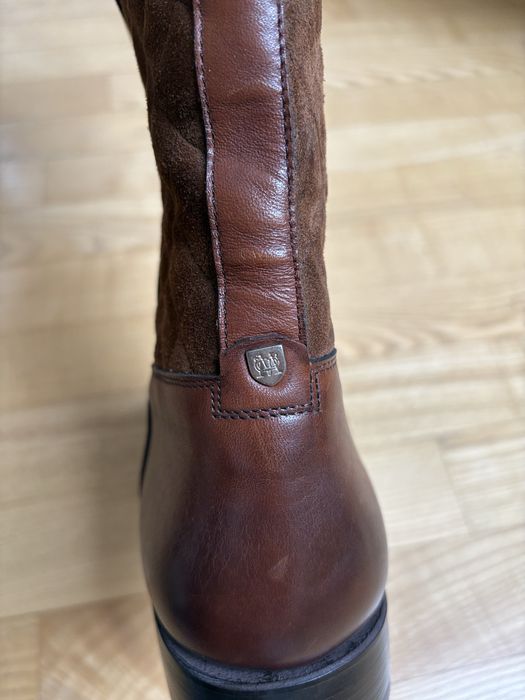 Cizme piele Massimo Dutti 42