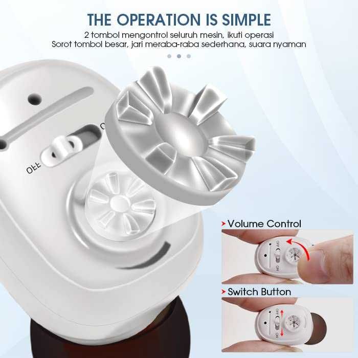 Слухов апарат (дигитален мини усилвател на слуха) магнитно зарядно