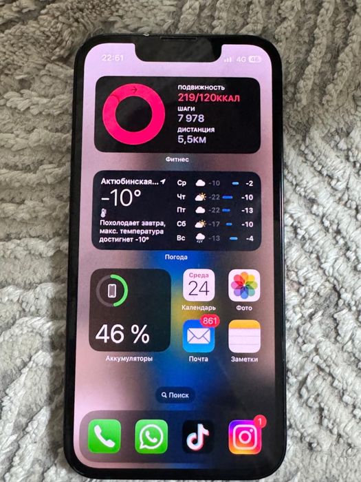 Продам Айфон 13 мини сост нормальный