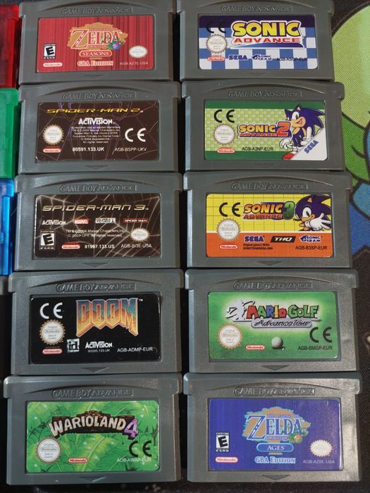 Jocuri nintendo gameboy advance pokemon sonic consola