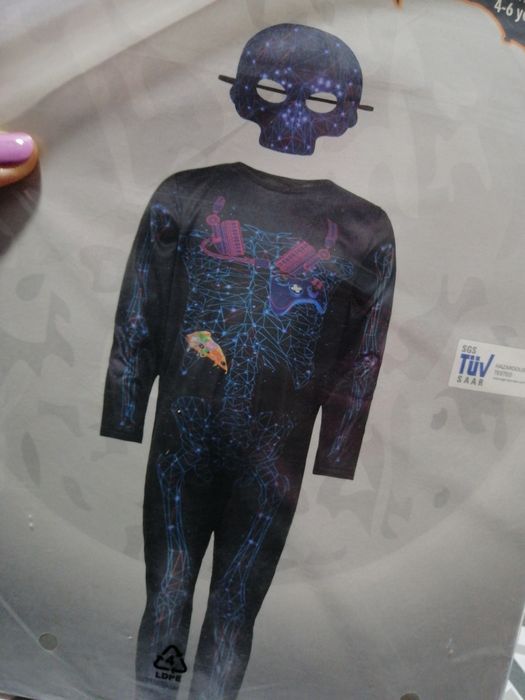 Costum fantezii Halloween carnaval, copii, 110-116 cm