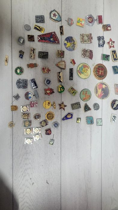 Просто значки советские