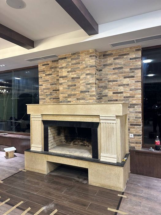 Камин, тандир, учок, барбикю, харрхил пека, камин, пампей печка,