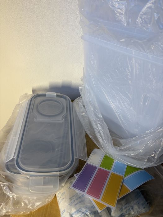 Set 4 Cutii Depozitare Filament 3D (Etanșe, Transparente)