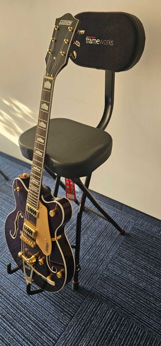 Продаётся Gretsch G5422TG Electromatic DC (Walnut Stain) + стул