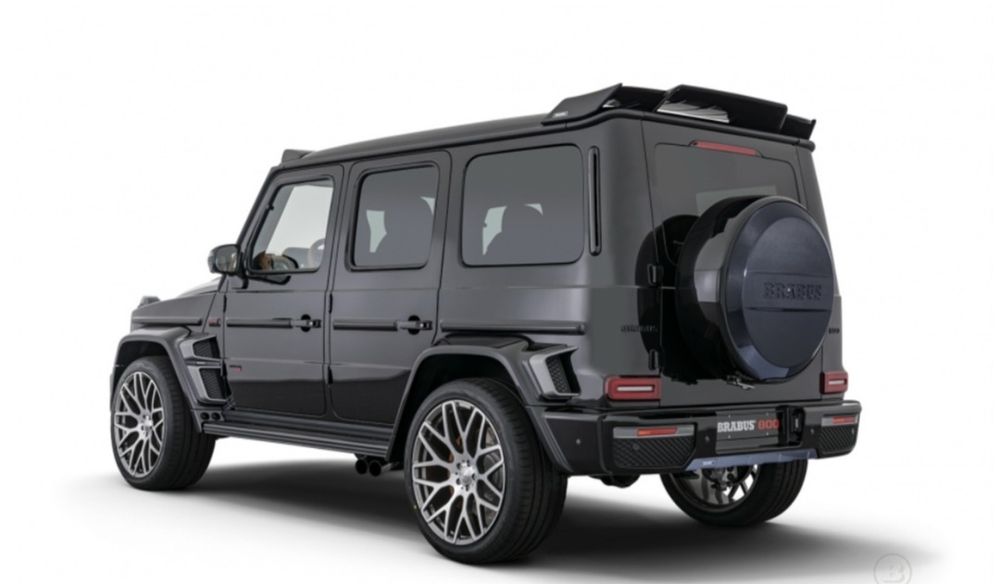 Бампер задний на W464 mercedes, G63amg, G500..brabus стиль