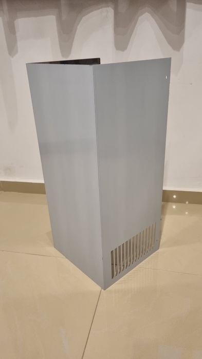 Capac / mască coș hotă inox – NOU – 255 x 245 x 580 mm