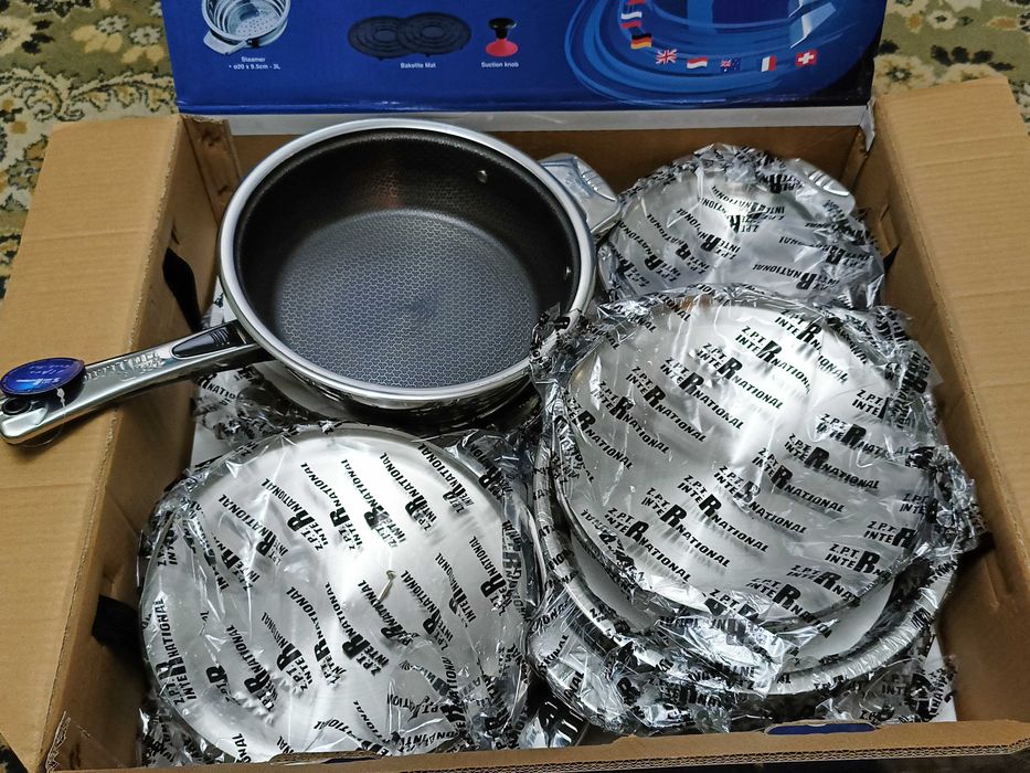 Set vase si accesorii pt gătit ZEPTER ORIGINAL 16 piese