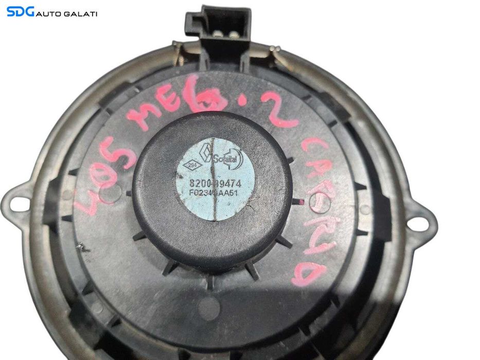 Boxa Difuzor Audio Spate Renault Scenic 2 2003 - 2009 Cod 8200439474 [N2675]