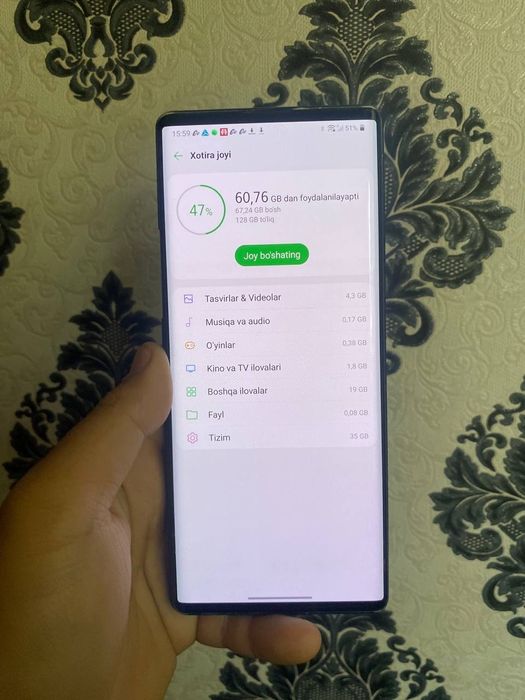 LG WING 5G 6/128 GB keliwamiz