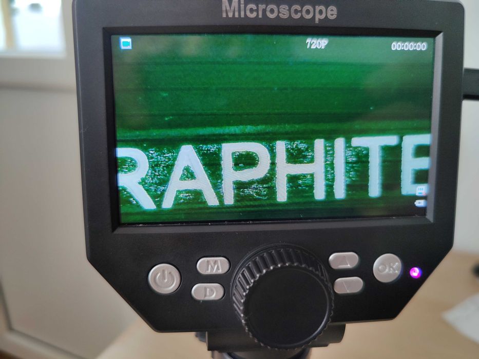 Цифров електронен микроскоп с екран 4.3"