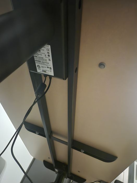 Birou BEKANT cu înălțime reglabilă electric, negru, 160x80