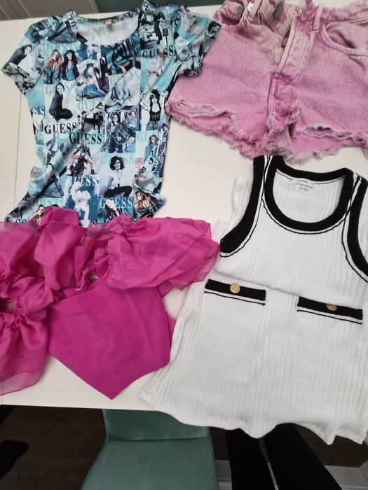 Сет зара ,guess ,rezerved