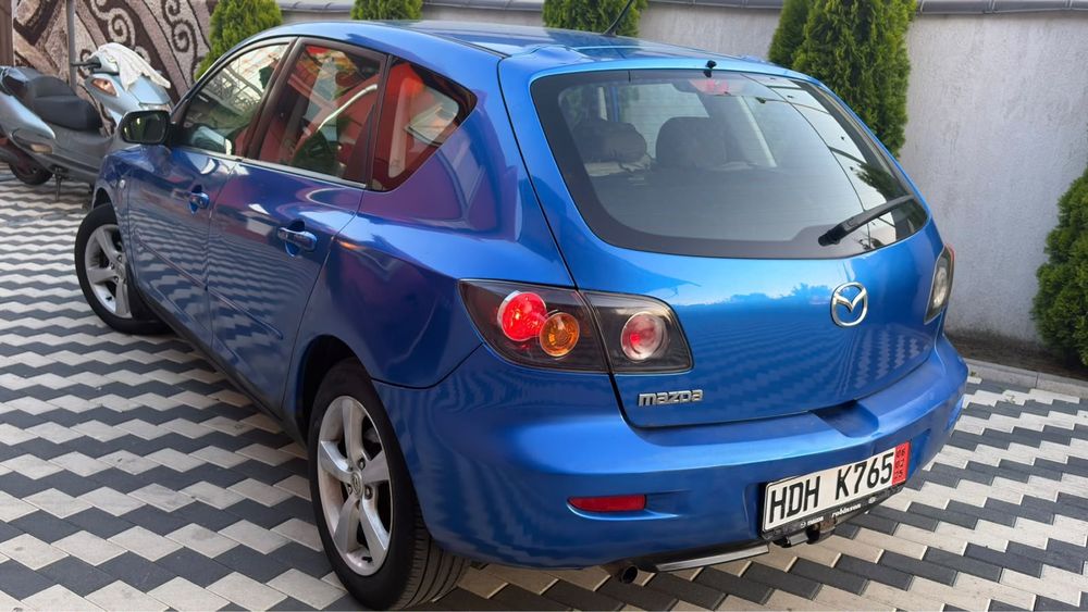 Mazda 3 2007 Facelift 1,6 Benzina Manual 5+1 Trepte Clima Primu Nr Rosu Scos Valabil