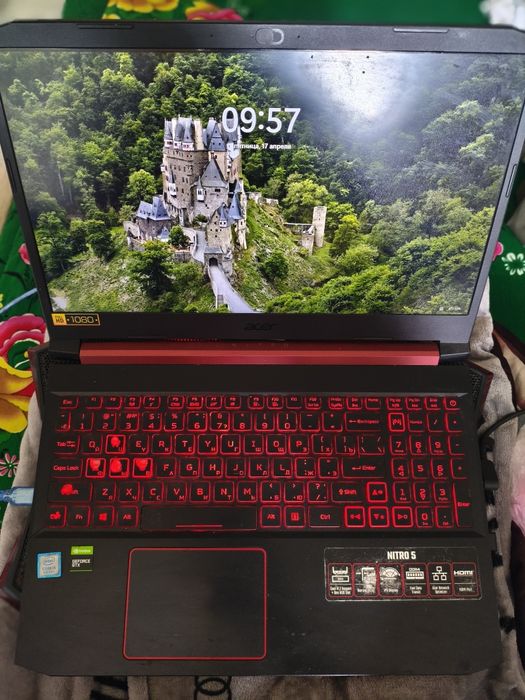 Игровой Ноутбук Acer nitro 5. Intel core i5 rtx 1650, 1,5 тб памятью