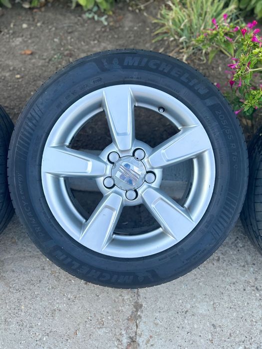 Jante Seat 5x112 + Anvelope Michelin Primacy 5
