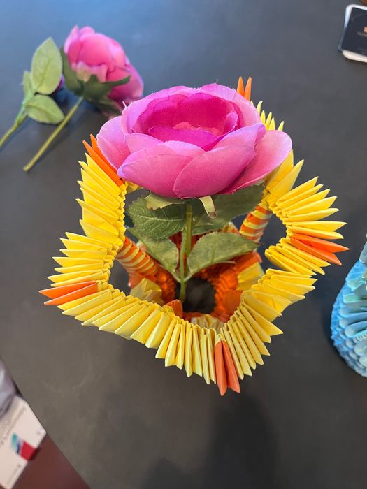 Origami vaze din hartie !