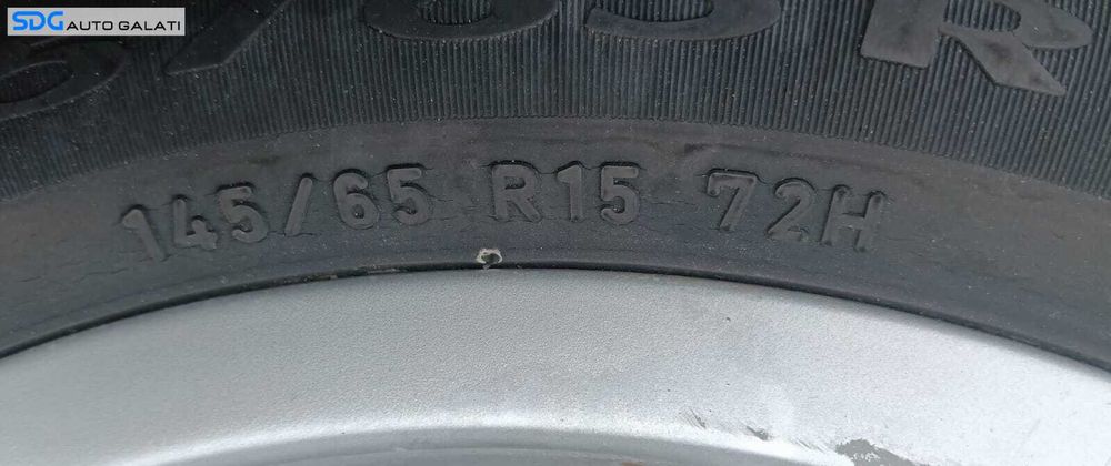 Set 4 Jante Roti Aliaj 145 65 R15 si 175 55 R15 Smart Fortwo 1998 - 2006 [M8968]