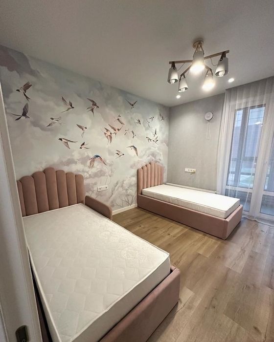 Premium sifatdagi bolalar soft yumshoq krovatlari