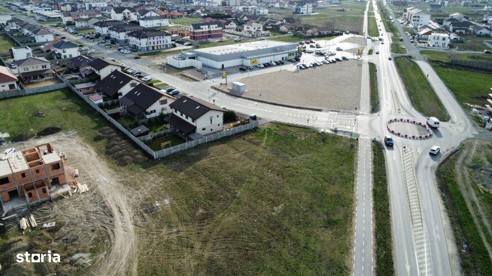 Parcela teren 728 mp - Super pozitie  - Mosnita - Comision 0%