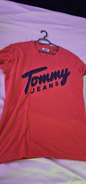 tricou tommy jeans rosu
