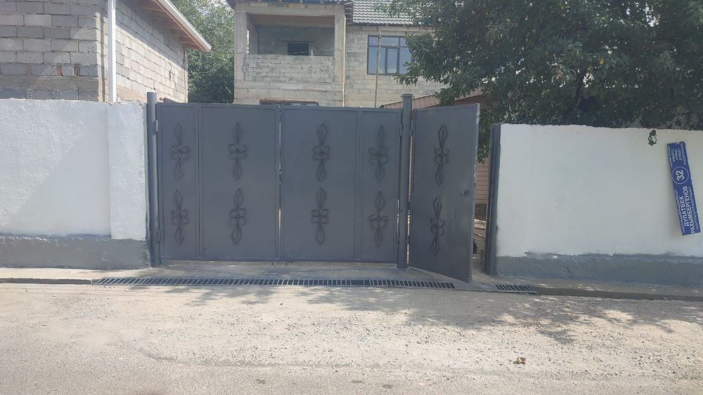 Покраска ворот за 1 день