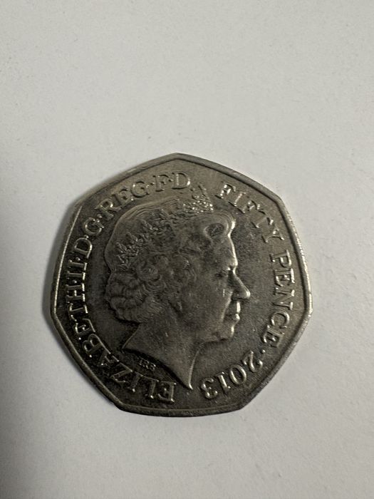 Moneda 50 pence “Benjamin Britten”