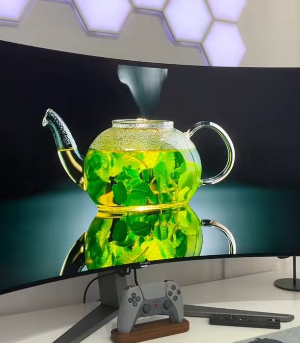AOC AGON PRO AG346UCD QD-OLED 34" 175Hz - Като нов, гаранция до 2028