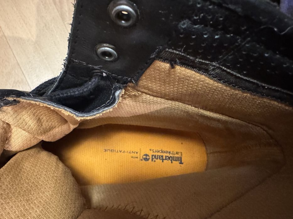 Берцы Timberlend кожанные