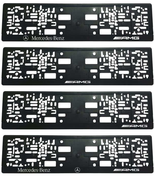 Комплект подложки/рамки за регистрационен номер за Mercedes
